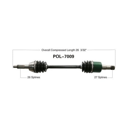 Wide Open OE Replacement CV Axle for POL REAR R RANGER 500/700 POL-7009